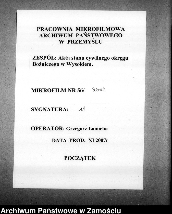 image.from.unit.number "Akta urodzeń, małżeństw, zgonów"