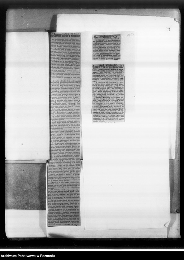 Obraz 20 z jednostki "Ubezpieczenia i renty po zabitych na wojnie [Wycinki prasowe]"