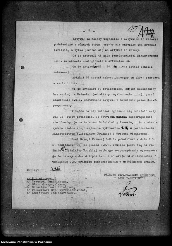 Obraz 19 z jednostki "Główny Urząd Ziemski w Warszawie Akta Biura Prezydialnego"