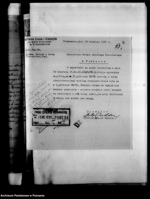 Obraz 19 z jednostki "Państwowe Liceum i Gimnazjum- Trzemeszno"