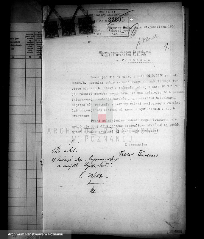 Obraz 5 z jednostki "Majątek Wysoka Mała powiatu wyrzyskiego przymusowy wykup Welter Buttner"