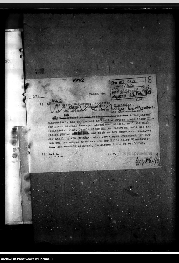 Obraz 10 z jednostki "Der Behördenleiter und sein Vertreter - allgemein"