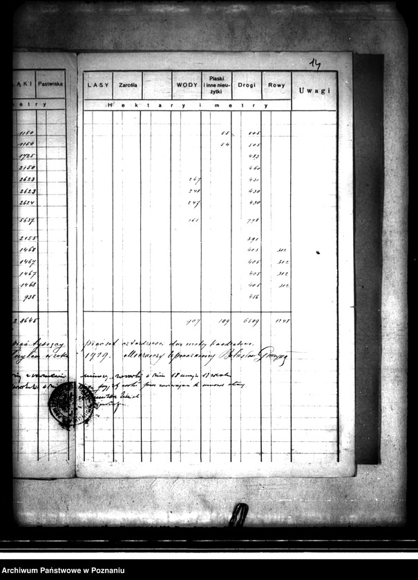 image.from.unit.number "/Rejestry pomiarowe gruntów oddanych za serwituty wsi Budzisław-Górny powiatu konińskiego"