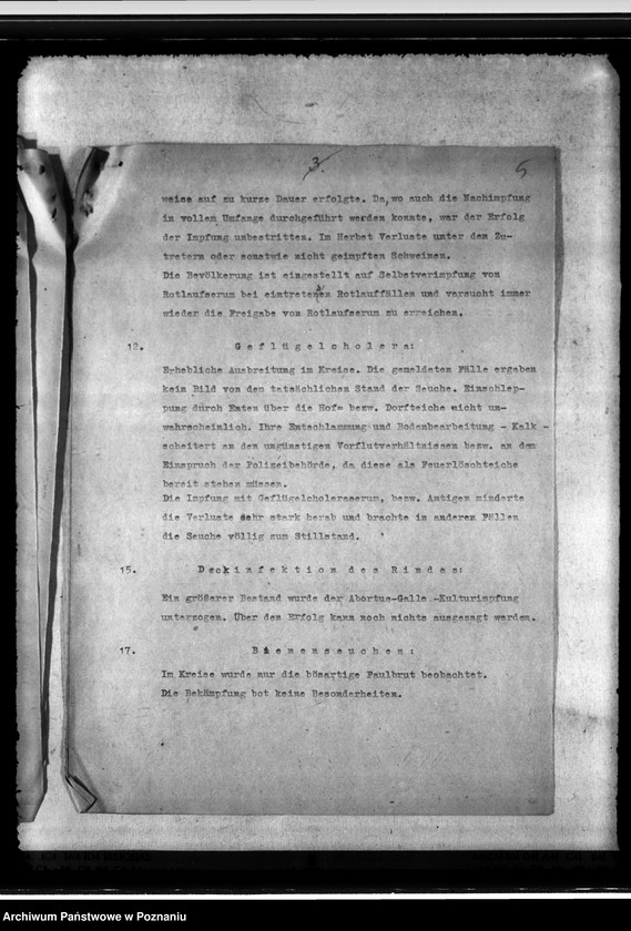 Obraz 9 z jednostki "Jahresveterinärbericht der Regierungs- Veterinärratstelle des Kreises Hermannsbad"