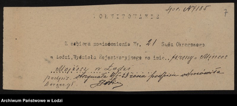 Obraz 9 z jednostki "Mojżesz Minces- sprzedaż firanek"