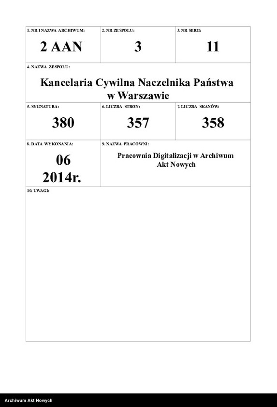 image.from.unit.number "Zniesienie wyroków Ewangelickich Sądów Konsystorskich: Augsburskiego i Reformowanego, o sześcioletnim terminie zakazu wstąpienia w ponowne związki małżeńskie oraz zakazu 10 miesięcznego.Reskrypty Naczelnika Państwa, wnioski, korespondencja z Min. Wyznań Religijnych i Oświecenia Publicznego"