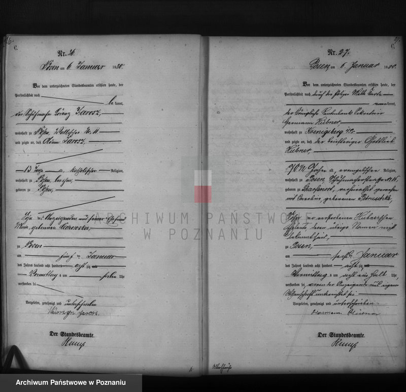 Obraz 15 z jednostki "Księga zgonów t. I"