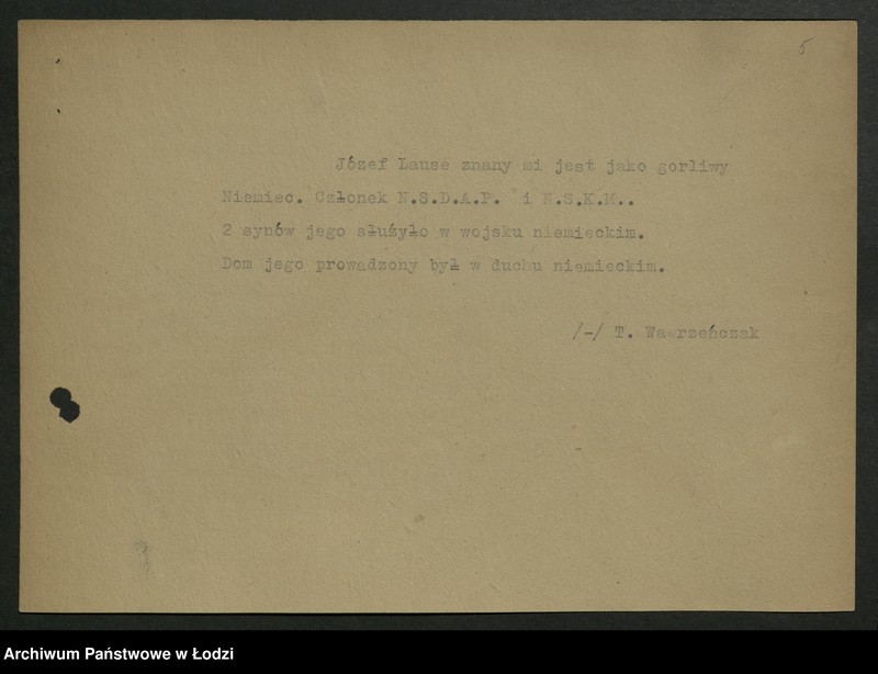 Obraz 6 z jednostki "Korespondencja Miejskiej Komisji Kontroli Partyjnej t. II"