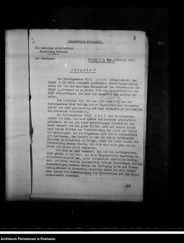 Obraz 7 z jednostki "Bewerbungen um Anstellung"