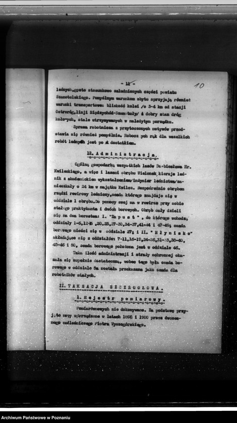 image.from.unit.number "Operat urządzeniowy lasów majątku Oporów powiat szamotulski 1929-1939"