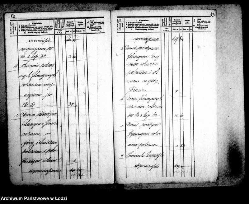 Obraz 11 z jednostki "[Ubezpieczenia - szacunki szczegółowe zabudowań na obszarze Łodzi]"