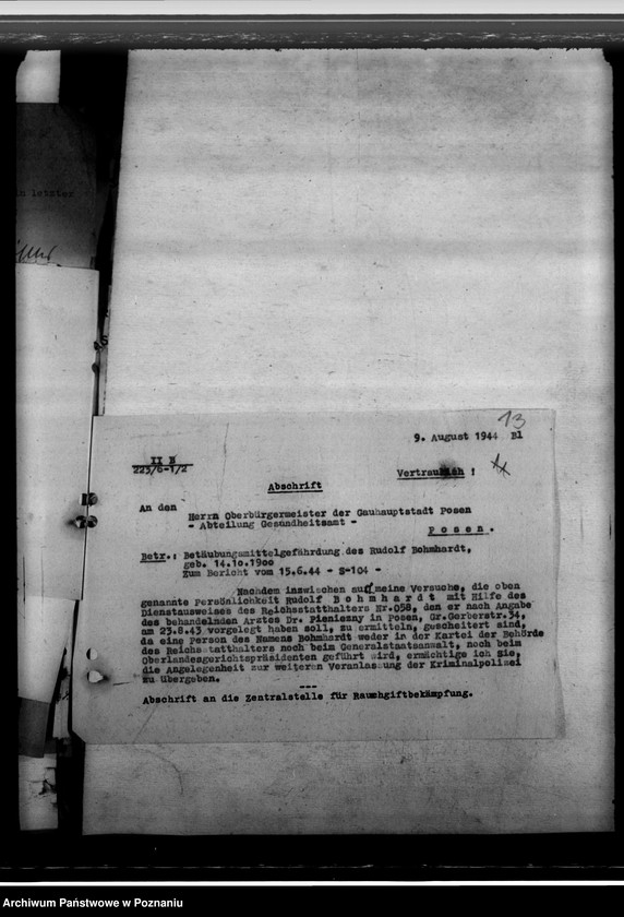 Obraz 17 z jednostki "Rauschgiftsuchtbekämpfung"