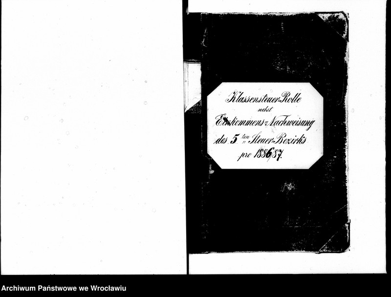 image.from.unit.number "Klassensteuerrolle nebst Eikommens - Nachweisung"