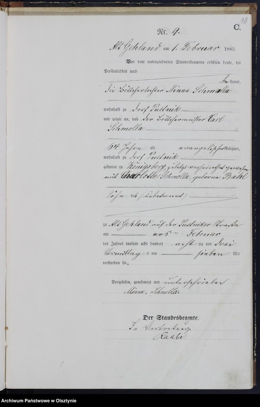 image.from.unit.number "Sterbe-Haupt-Register Nr 1 - 48"