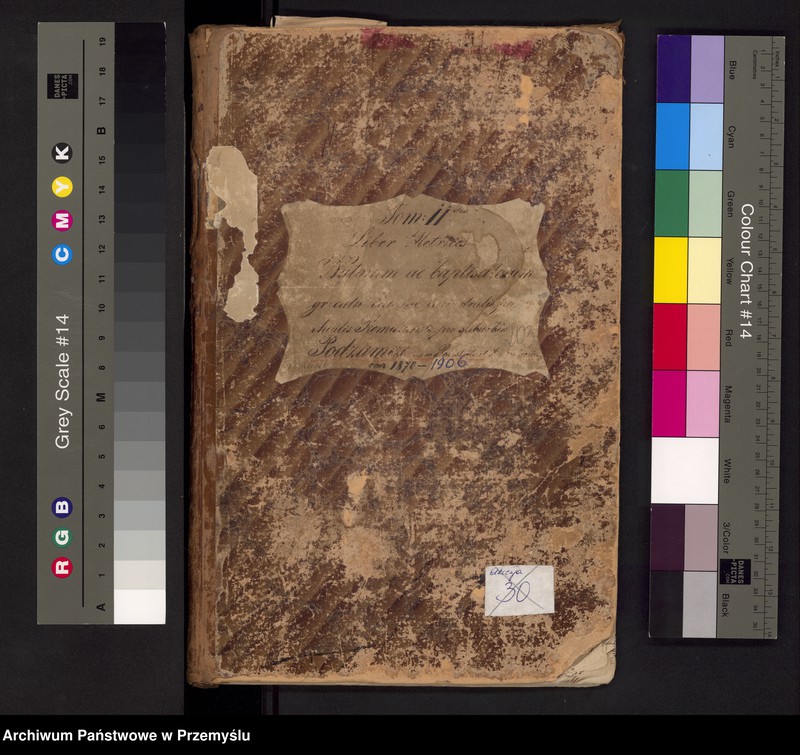 image.from.unit.number "Tom IIndus Liber metrices natorum ac baptisatorum gr.cath. ecclesia cathedralis ac parochialis Premisliensis pro suburbio Podzamcze cum Podskale et Krzemieniec et Kruhel [Tom II Księga metrykalna urodzonych i ochrzczonych greckokatolickiej cerkwi katedralnej i parafialnej przemyskiej z przedmieściami Podzamcze z Podskalem i Krzemieniec i Kruhel]"