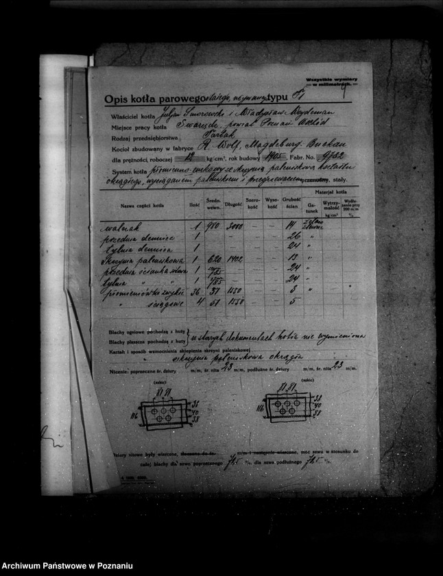 Obraz 8 z jednostki "Tartak J. Smorowskiego i własność Weydemana w Swarzędzu powiat poznański"