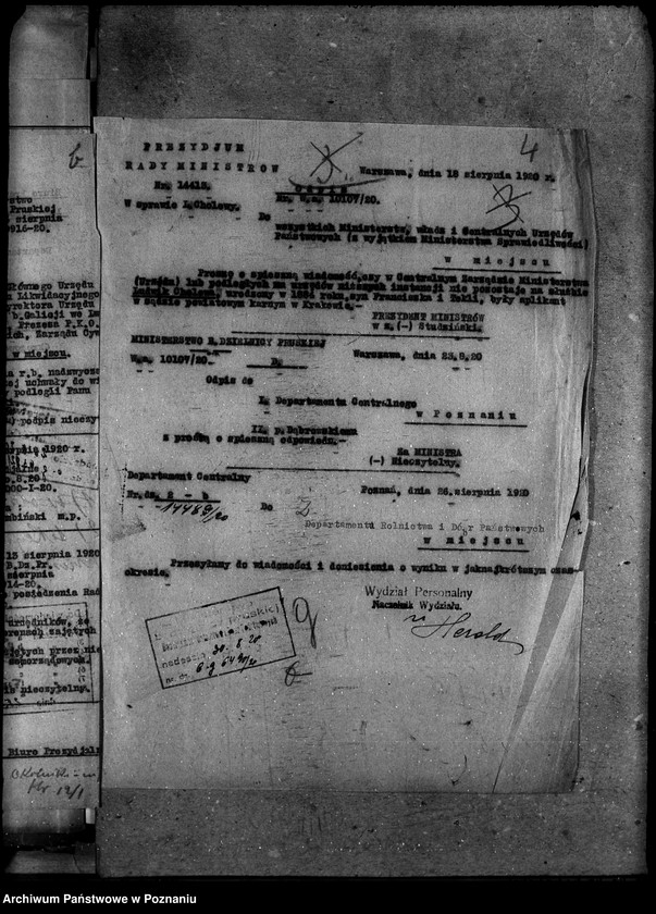 Obraz 8 z jednostki "Sprawy osobowe personalne okólniki informacyjne"