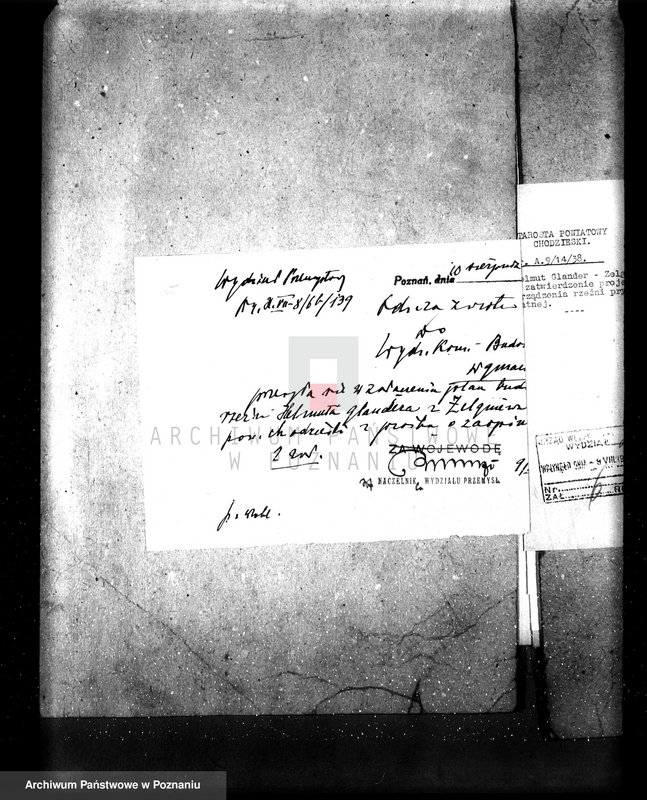 Obraz 10 z jednostki "Projekt budowy hali uboju H. Glandera w Zelgniewie"