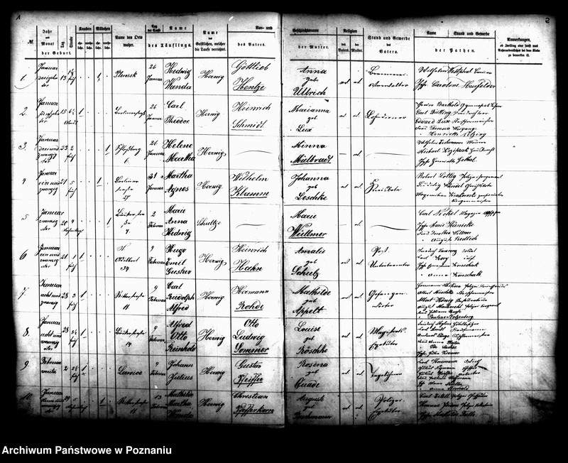 Obraz 2 z jednostki "[Akta ślubów, zgonów, urodzeń i chrztów]"