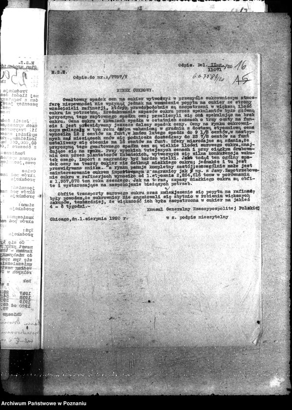 Obraz 20 z jednostki "Sprawy szczegółowo-administracyjne Ceny produktów rolnych za granicą"