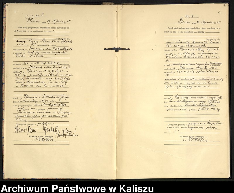 Obraz 8 z jednostki "[Księga zgonów]"