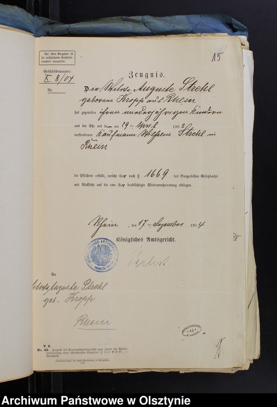 image.from.unit.number "Beläge zum Heirathsregister"