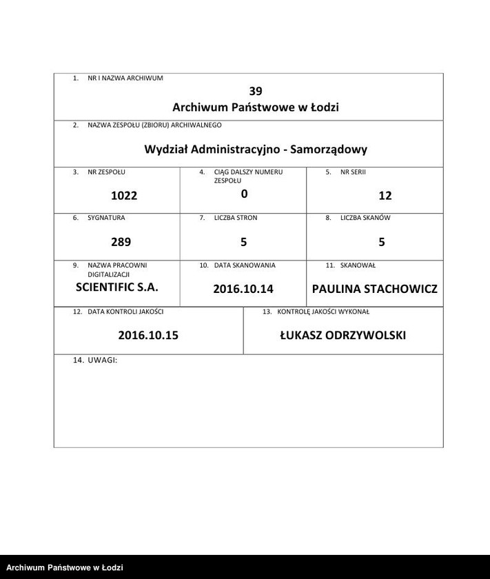 Obraz 1 z jednostki "Wojewódzka Rada Narodowa - [Naczelnik] Wydziału Samorządowego - sprawozdanie"