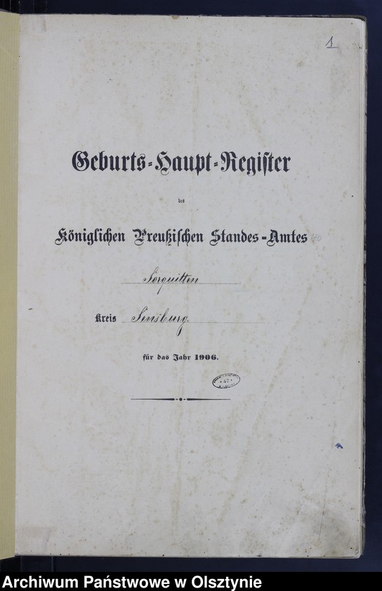 image.from.unit.number "Geburts-Haupt-Register Nr 1 - 115"