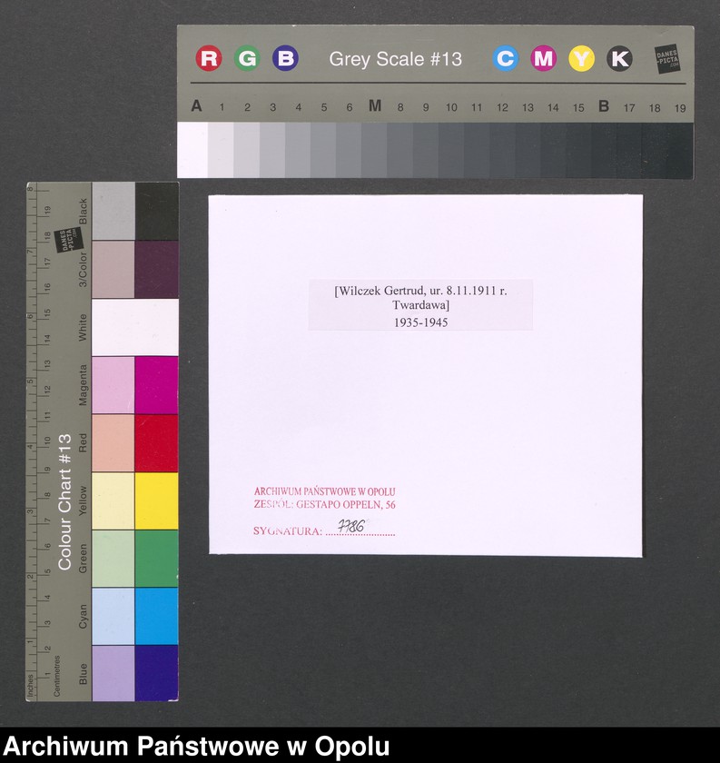 Obraz 2 z jednostki "[Wilczek Gertrud, ur. 8.11.1911 r. Twardawa]"