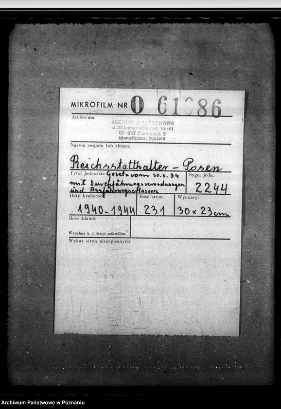 Obraz 2 z jednostki "Gesetz vom 30. 3. 36. mit Durchführungsverordnungen und Ausführungserlassen"