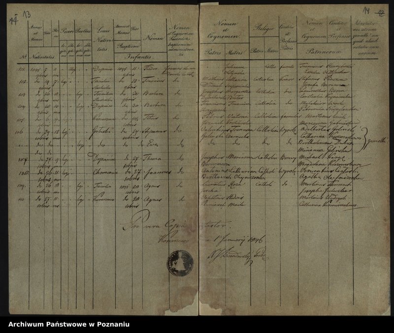 image.from.unit.number "Liber baptisatorum, copulatorum, mortuorum"