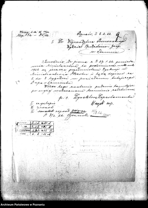 Obraz 10 z jednostki "Opieka nad inwalidami sprawy ogólne"