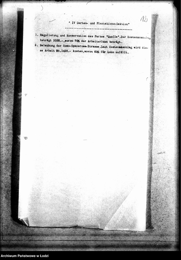 Obraz 16 z jednostki "[Korespondencja] z władzami niemieckimi"