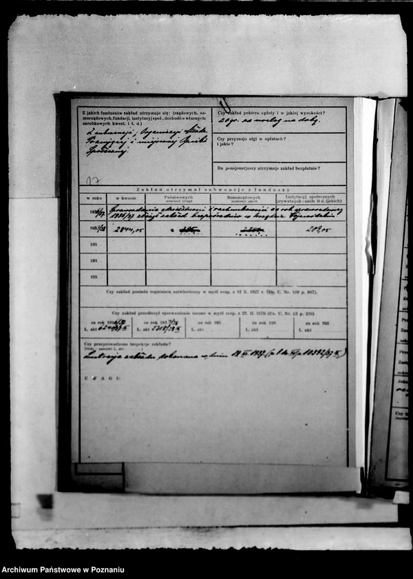 Obraz 20 z jednostki "/Kartoteka instytucji opiekuńczych/"