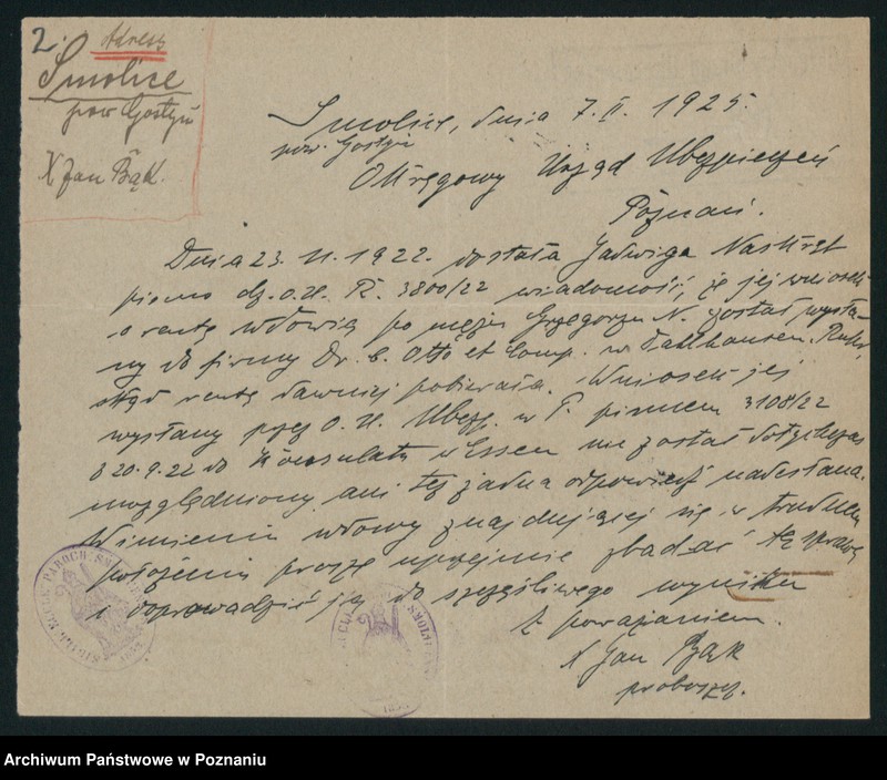 Obraz 4 z jednostki "Invaliden - Wittwen und Weisen Pensionskasse [odwołanie do Ministerstwa]"