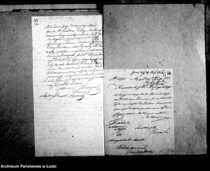 Obraz 20 z jednostki "Akta tyczące się pokątnych doradców"