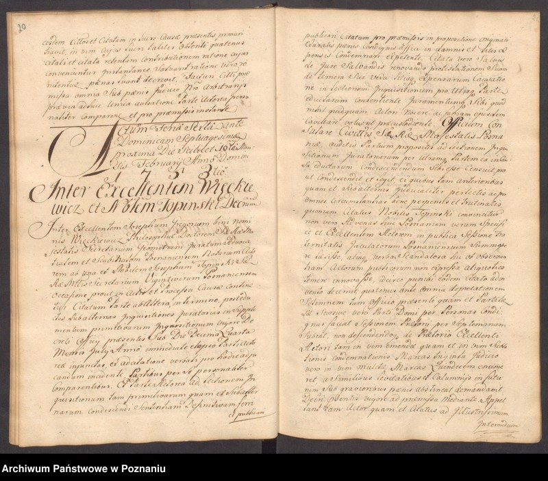 Obraz 15 z jednostki "Acta officii consularis civitatis SR.Mtis Posnaniae."