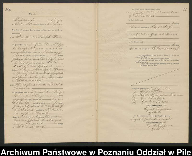 Obraz 14 z jednostki "Księga małżeństw"