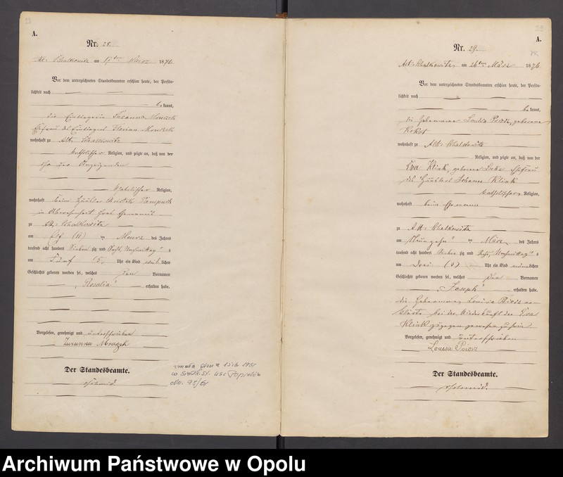 image.from.unit.number "U.S.C. Siołkowice St.[are] Księga aktów urodzeń miejscowa rok 1876"