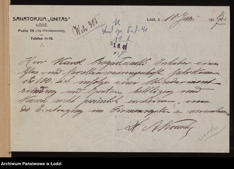 Obraz 4 z jednostki "Karol Bogusławski - handel szkłem i porcelaną"