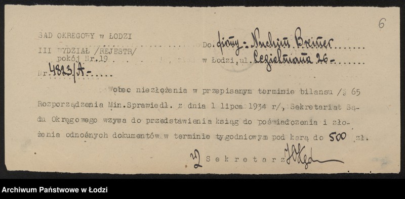 Obraz 8 z jednostki "Nuchim Breiner- sprzedaż manufaktury"