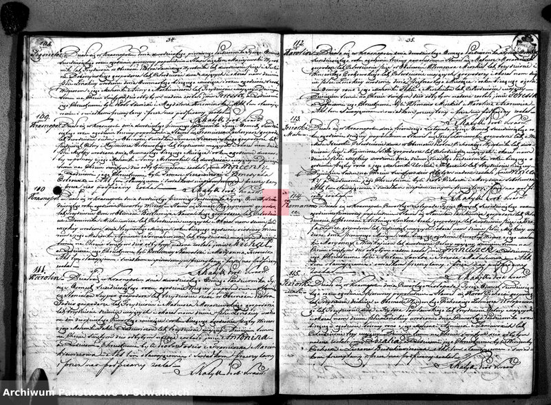 Obraz 20 z jednostki "Duplikat Urodzonych, Zaślubionych i Umarłych Parafii Krasnopolskiej 1860 roku."