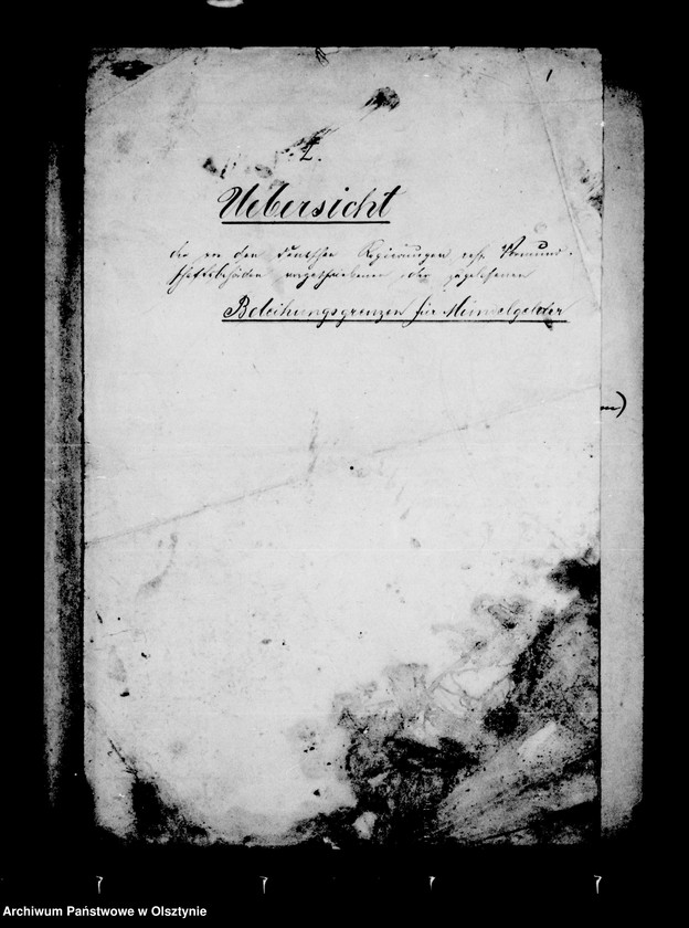 image.from.unit.number "Übersicht der von deutschen Regierungen resp. Vormundschaftsbehörden vorgeschriebenen oder zugelassenen Beleihungsgrenzen für Mündelgelder"