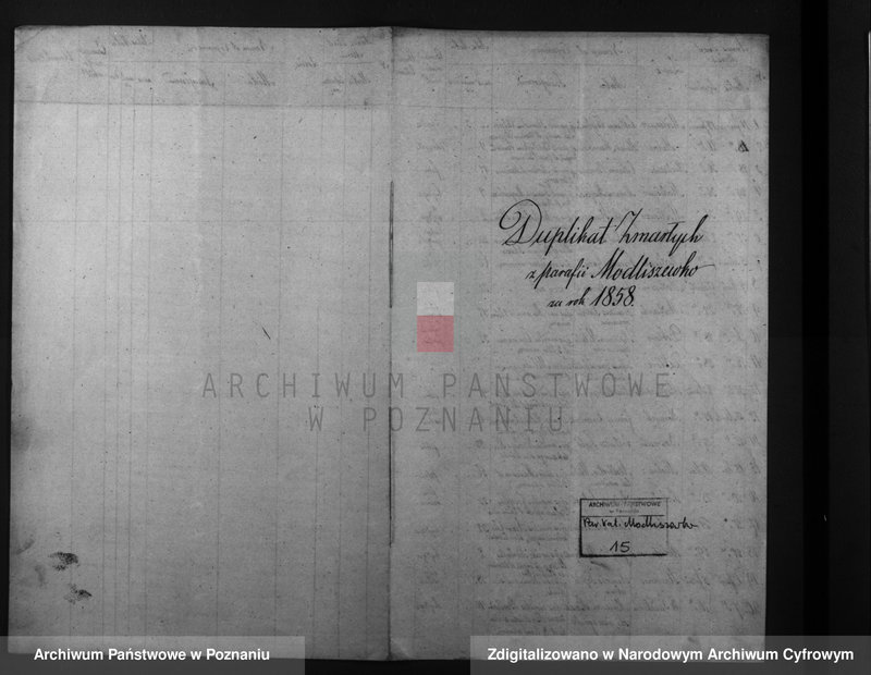 Obraz 2 z jednostki "Duplikat zmarłych"