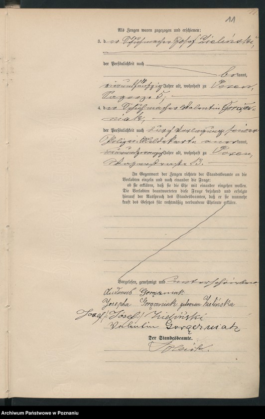 Obraz 13 z jednostki "Księga małżeństw t. I"