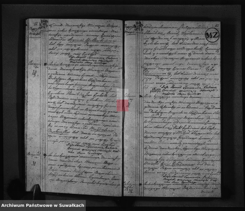 image.from.unit.number "Akta Zeszłych w Gminiej Berznickiey od 10 Maja 1809 R-u"