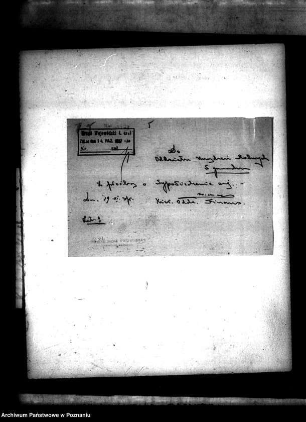 Obraz 8 z jednostki "Sprawa przyznania pomocy kredytowej uczestnikom scalenia gruntów wsi Świętniki powiatu konińskiego"