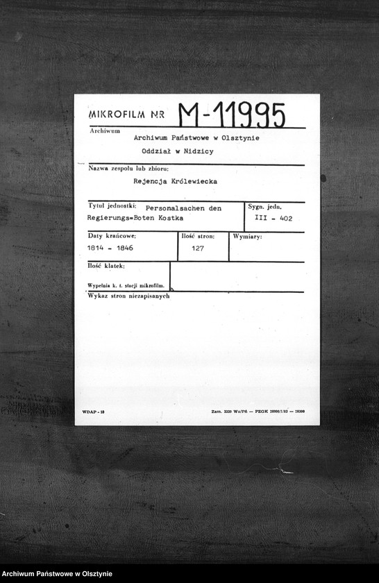 image.from.unit.number "Regierungs-Boten Kostka [Carl Gottlieb]"