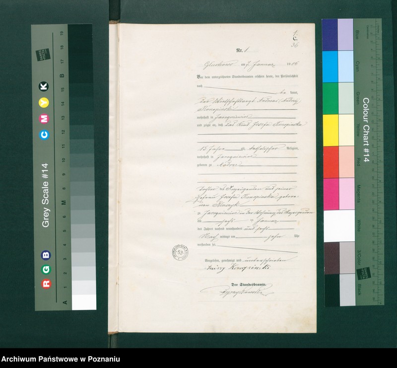 Obraz 3 z jednostki "Sterbe-Haupt-Register"