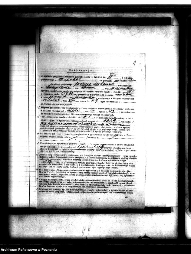 Obraz 5 z jednostki "Parcelacja lasu Witobel XV powiatu poznańskiego Jadwiga Urbaniak"